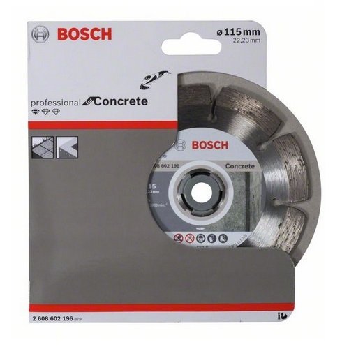 Disc Diamantat D115x22.23x1,6mm Bosch Standard Concrete
