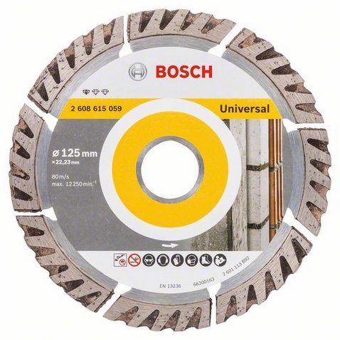 Disc Diamantat D125x22.23x2mm Bosch Standard Universal