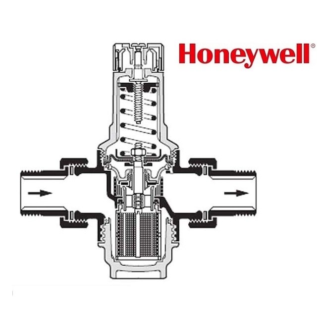 Reductor presiune apa Honeywell D06F-3/4A cu scara de reglare