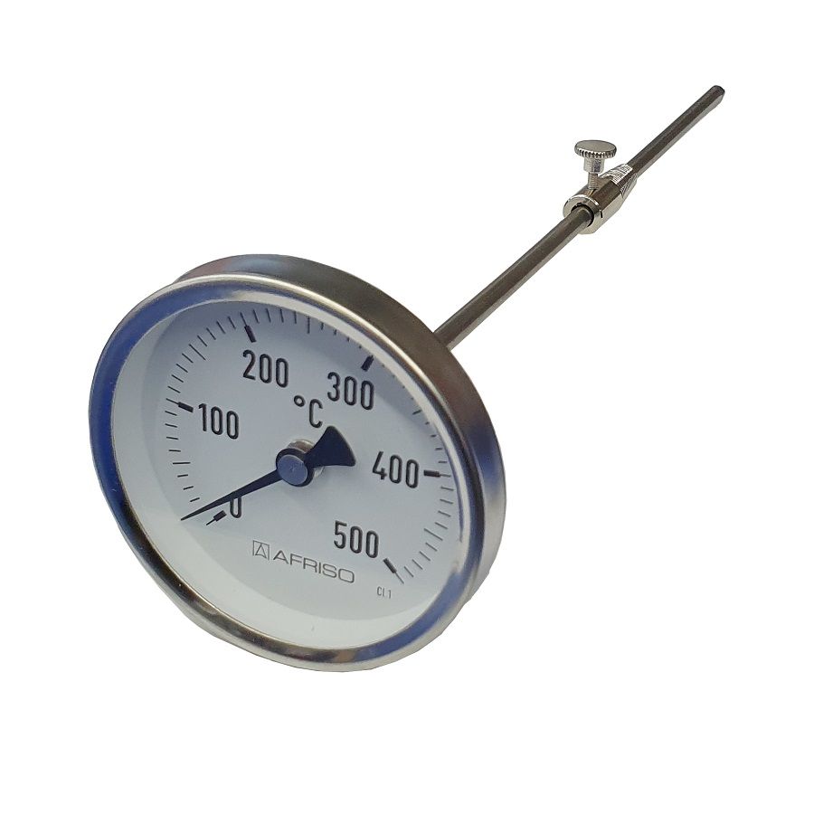 Termometru de Fum Cuptor 0-500grd C RT80 L300mm Afriso [63831] - 119,00Lei  : potcontrol.ro | Centrale Termice Buderus