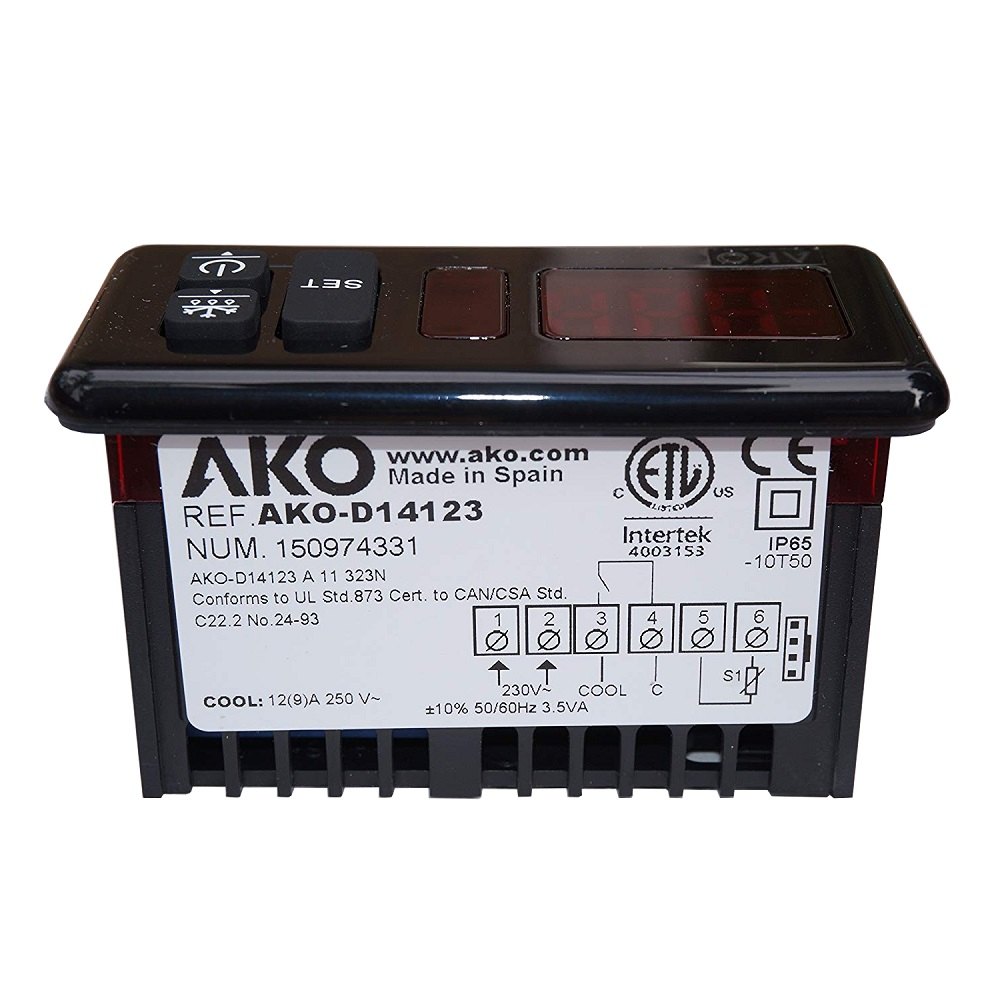 Termostat Controler AKO D14123 -50/+99*C 230VAC/50Hz