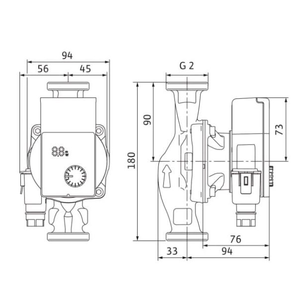 Pompa Wilo Yonos Pico 30/1-4