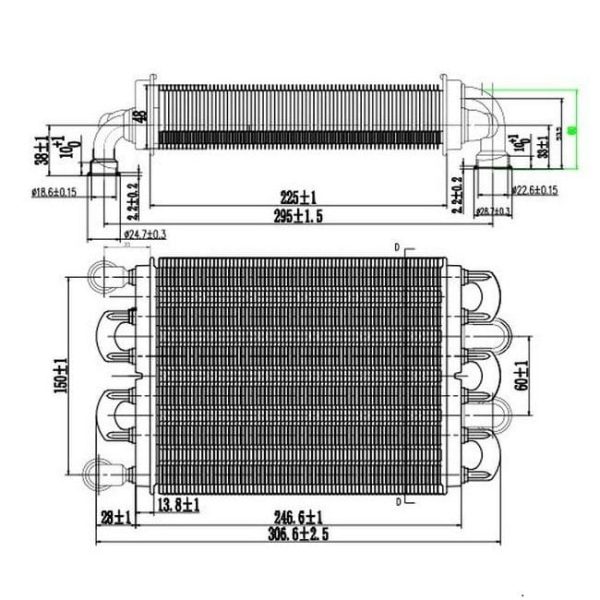 Schimbator Bitermic Immergas Eolo / Nike Star 24 3E 1.024398