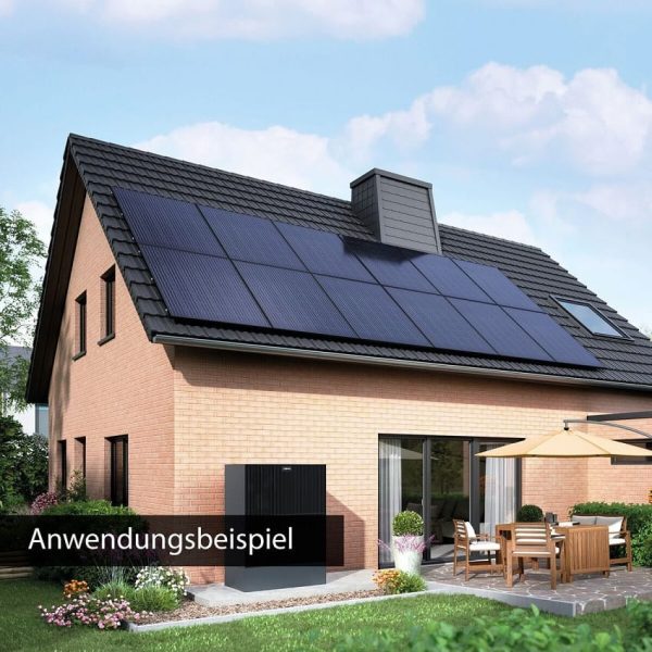 Kit Hibrid Monofazat Panouri Viessmann Vitovolt 300-DG 5,3Kw ,Invertor Huawei SUN2000 5Kw, Baterie Luna 5Kw