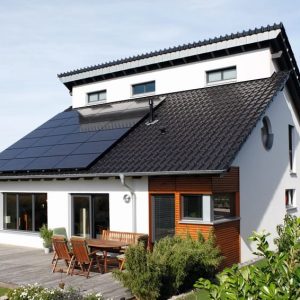 Kit Hibrid Monofazat Panouri Viessmann Vitovolt 300-DG 5,3Kw ,Invertor Huawei SUN2000 5Kw, Baterie Luna 5Kw - imagine 3