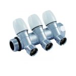 Distribuitor, Colector 1" cu 2,3,4,5,6 cai 1/2"x16 Tiemme Maxima