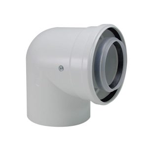 Cot 90grade D60/100 Condensatie Evacuare Gaze Arse