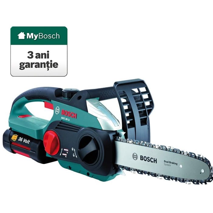 Bosch AKE 30LI Ferăstrău cu Lant cu acumulator 36V 2,6AH
