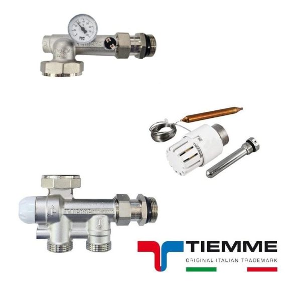 Grup amestec Incalzire Pardoseala Tiemme , fara pompa 1" DN25 Grup amestec Incalzire Pardoseala Tiemme , fara pompa 1" DN25
