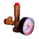 Grup Siguranta supapa 3bar ,Dezaerator ,racord 1" Cazan max 50kw