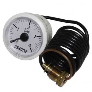 Manometru circular cu capilar 0-4bar