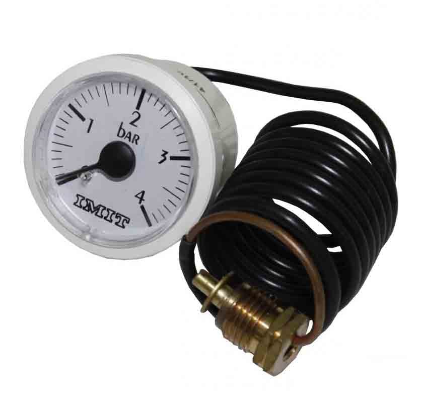 Manometru circular cu capilar 0-4bar
