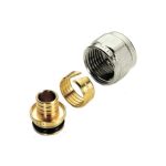 Racord Adaptor 16x2mmx1/2" Tiemme pentru Tub PEX, PERT, PE-XA