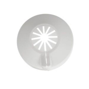 Rozeta ornament universala cu clips teava D8-20mm alb Tiemme