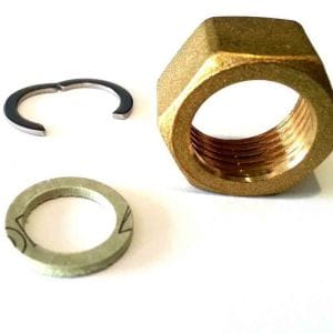 Set racordare teava flexibila Inox DN12 - 1/2"FI