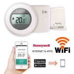Termostat Wireless Honeywell Round Y87RF control WI-FI Internet