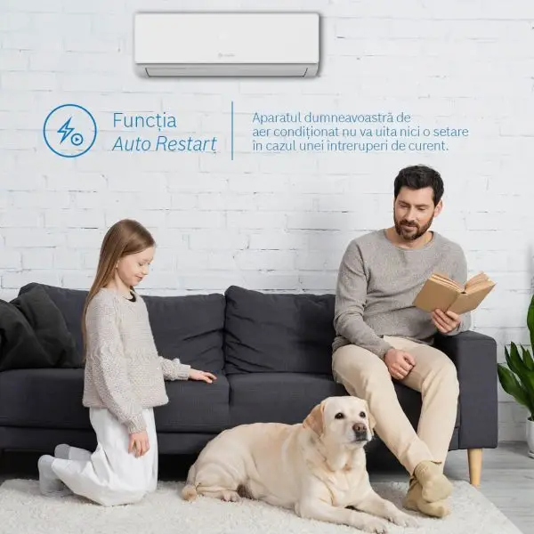 Aer Conditionat 12000BTU A++ Bosch Climate CL4000i 35E DC Inverter R32