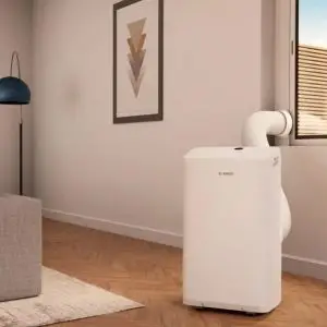 Aer Conditionat Portabil Bosch Cool 2000 9000BTU, Functie dezumidificare, Clasa A, alb - imagine 4