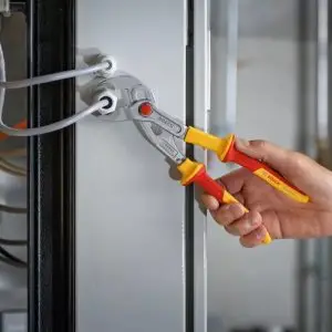 Cleste reglabil cu articulatie intrepatrunsa, L250mm VDE 1000V, Bosch Professional 1600A02NE5 - imagine 2