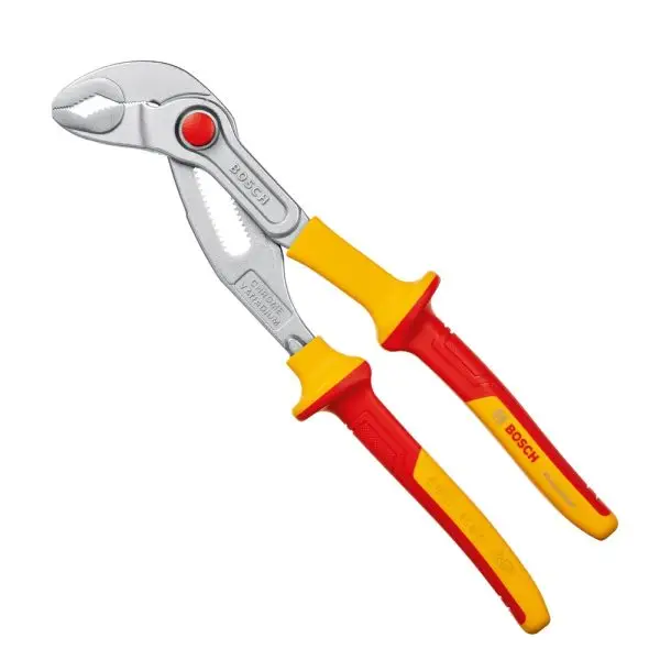 Cleste reglabil cu articulatie intrepatrunsa, L250mm VDE 1000V, Bosch Professional 1600A02NE5
