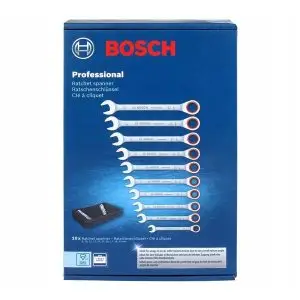 Set 10 chei fixe inelare cu clichet, 8/10/12/13/14/15/16/17/18/19mm Bosch Professional 1600A02AU0 - imagine 3