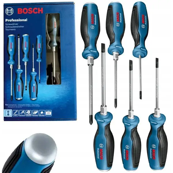 Set 6 surubelnite mixte rezistente la lovituri Bosch Professional 1600A016BF