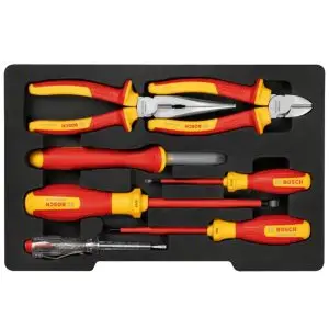 Set 7 scule VDE 1000V electricieni, Bosch Professional 1600A02NG3 - imagine 3