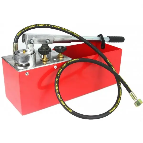 Pompa manuala incarcare, umplere instalatii apa/ulei 60bar, 12l
