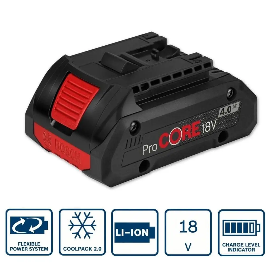 Acumulator Scule Bosch ProCore 18V 4.0Ah, 87% mai multa putere