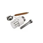 Cap termostatic 20-50grd cu senzor si teaca 1/2 Tiemme 4500032