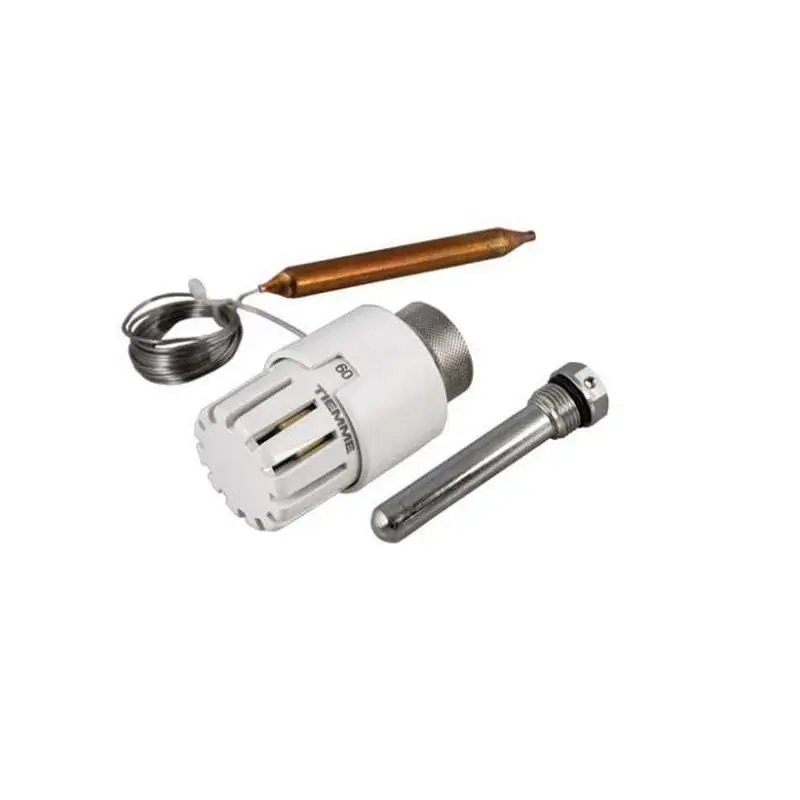Cap termostatic 20-50grd cu senzor si teaca 1/2 Tiemme 4500032