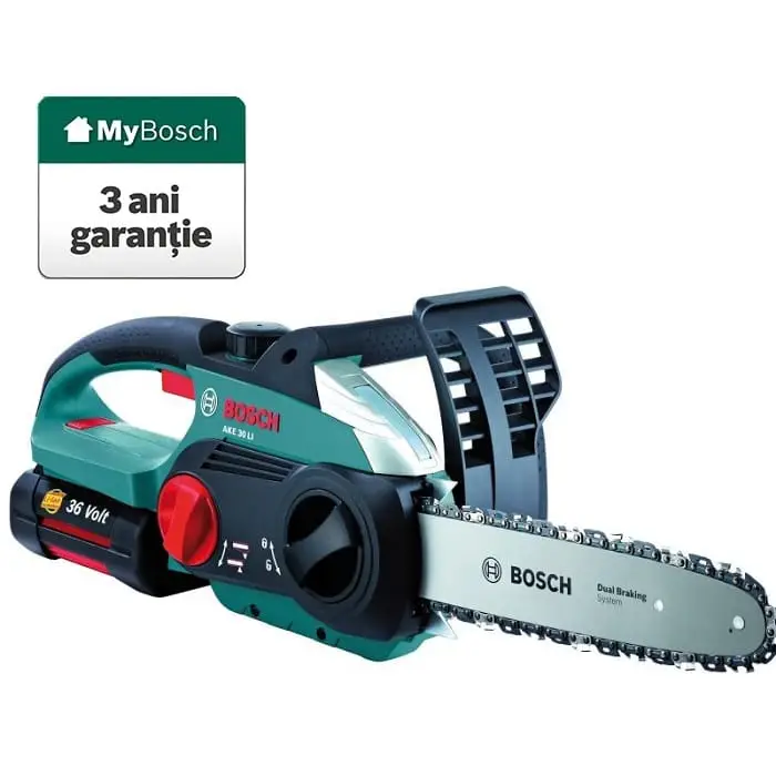 Bosch AKE 30LI Ferăstrău cu Lant cu acumulator 36V 2,6AH
