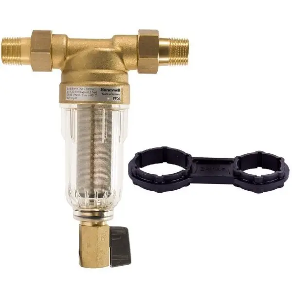 Filtru Apa Honeywell 3/4" FF06-3/4AA cu sita Inox  Autocuratire
