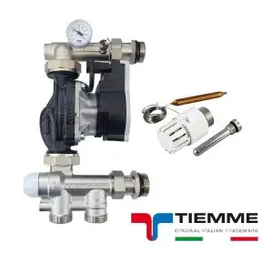 Grup amestec si pompare Incalzire Pardoseala Tiemme , Wilo 25-7