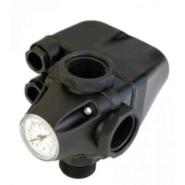 Presostat hidrofor cu manometru si racord vas exp. 1''