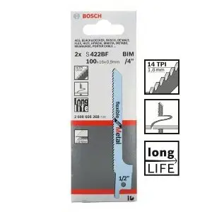 Set 2 panze Metal S422bf Bosch Ferastau Sabie GSA