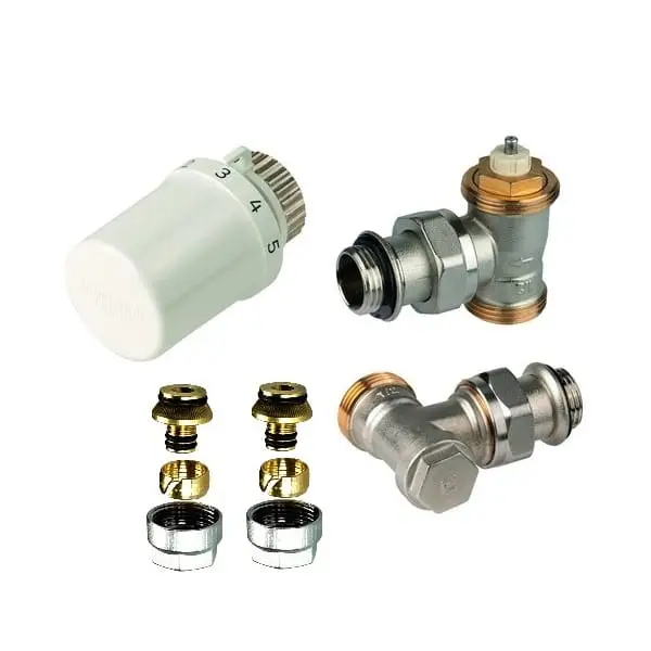 Set Robineti Termostatat Honeywell VTL3036ES15 Tur+retur Pexal